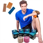 5цм * 5м Висококвалитетна кинезиолошка К-трака Кинезиолошка трака за кинезиолошка трака за терапију лица