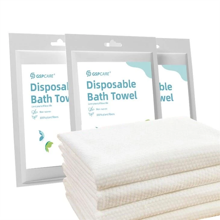 Cotton Non-woven Disposable Bath Towel